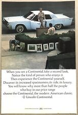 Vintage 1964 Original Print Advertisement Full Page - Lincoln Continental picture