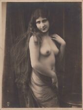 PC PARIS Pin-up FRENCH MODEL ART ❤ 1910s Cheesecake Nude NAKED ORIG Photo 13 picture