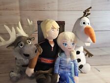 Just Play Frozen 4 Piece Lot OLAF Elsa Sven Kristoff  10
