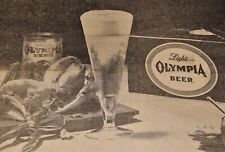 Vintage Advertisement,WA,1958,OLYMPIA BEER, Refreshingly Different-Its The Water picture