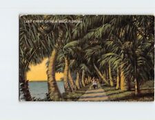 Postcard Lake Front of Palm Beach Florida USA picture