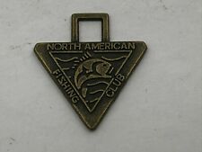 Vintage North American Fishing Club FOB Zipper Pull Large Mouth Bass  F7 picture