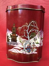 Japanese Empty Tin Collectable Container Storage Display picture