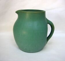 RARE 1920's Arts & Crafts WACO Pottery Kentucky Matte Green Pitcher picture