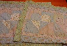 Vintage Britannica Home Set Of Pretty Quilted Pillow Sham's..LNew picture