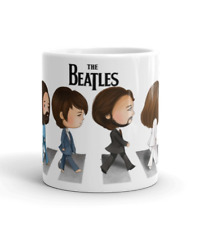 The Beatles Coffee Mug, The Beatles Cartoon Mug,Abbey Road Mug,The Beatles Cup picture