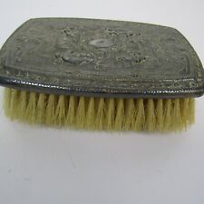 Sterling Silver Antique Vanity Hair Brush Art Nouvea Pattern Collectible S7 picture