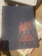 Horace Mann New York Vintage Yearbooks Plus Penn Wharton Too picture