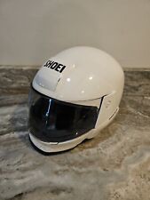 Rare Vintage 80’s Shoei HR White Motorcycle Helmet Japan Size XL 7 5/8 Clean picture