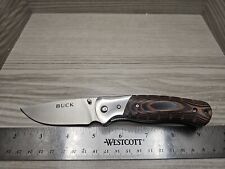 Buck 835 Small Selkirk Folding EDC Pocket Knife Micarta 420HC Linerlock picture
