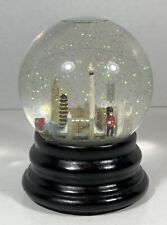 Rare Saks Fifth Avenue London Musical Snow Globe Three Jays Imports SEE VIDEO picture