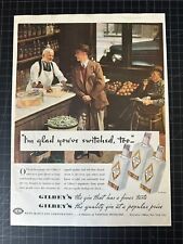 Vintage 1936 Gilbey’s Gin Print Ad picture
