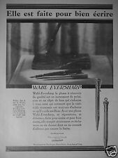 1927 CHOICE EVERSHARP TANK PEN ADVERTISING - ADVERTISING picture