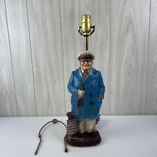 Vintage Home Craft Ship's Captain Nautical Table Lamp **READ** picture