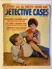 MCM Crime Magazine. Detective Cases 7/1963-Brookside-crime & pix-pulp thrills. picture