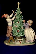 Lladro Merry Christmas - Trimming The Tree, Mint In Original Box picture
