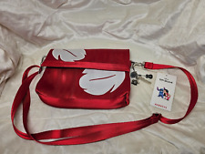 Disney Lilo And Stitch Harveys Crossbody Red Small Purse Bag Seatbelt New picture