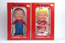 Dead NOS  70 s Campbell KID Campbell Kids Vintage Soft Vinyl TOY 2 Pieces Set picture