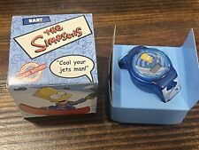 Bart Simpson, The Simpsons, Talking Watch NEW In Box 2002 Burger King picture
