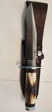 BLACKJACK MODEL 1-7 CLASSIC  W/LEATHER SHEATH EXCELLENT CONDITION  picture