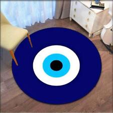 Eye Rug Blue Round Carpet picture