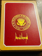 Sealed Donald Trump Presidential Seal VVIP Playing Cards picture