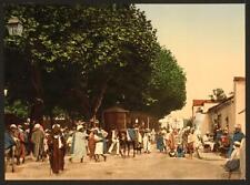 Arab market Blidah Algeria c1900 OLD PHOTO picture