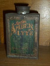 Vintage / Old Full Can of Martin's Amber-Lyte - Martin Varnish Co Chicago picture