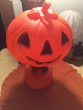 Vintage Halloween JOL Blowmold~ Complete… Great Colors…  picture