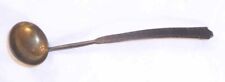 Small Tom Loose Wrought Iron Tasting Ladle Brass Bowl Copper Rivets Rat Tail picture
