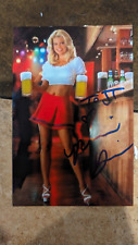 Playboy Playmate Neriah Davis Signed 4x6 Photo Guaranteed Authentic picture