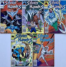 Silver Hawks #1 #2 #3 #4 #5 (1987) 5 Issues-Origin +1st Appearance -KEY -VINTAGE picture