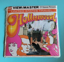 SEALED 1970s Gaf  H64 Hollywood California view-master 3 Reels Packet US Travel picture