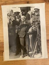 1934 CHARLES PONZI Swindler Leaving US Deported To Italy Original Press Photo picture