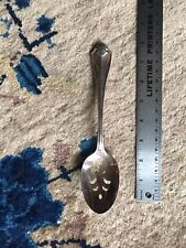 Vintage Collectible Oneida Canada Silver plated Slotted Serving Spoon 8.5