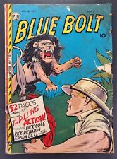 Blue Bolt Vol. 8 #12 Novelty Press Golden Age Comic 1948 picture