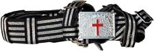 MASONIC KNIGHTS TEMPLAR Sword Belt &Buckle for Sir Knight SIZE Adjustable 36to50 picture