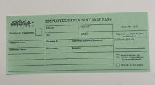 Airline Collectibles - Aloha Airlines - Employee/Dependent TRIP PASS (1990'S) picture