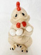 2002 Quarry Critters “Cluck” Chicken with Eggs 42003  Figurine 6 Inch picture