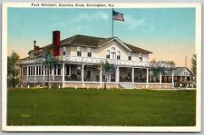 Vtg Covington Kentucky KY Fort Mitchell Country Club 1920s View Old WB Postcard picture