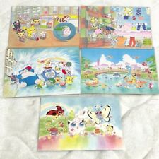 【5 set】Pokemon Postcard By Keiko Fukuyama Vintage Japan / Pikachu Pichu Snorlax picture