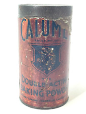 Antique Indian Calumet Baking Powder 1 lb. Tin picture