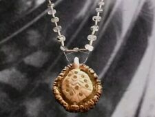 Early Native American Deer Antler Abalone Natural Stone Necklace 17