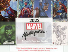 2022 Marvel Masterpieces PRELIM ART/HOLOFOILS/CANVAS/BATTLE SPECTRUM You Pick picture