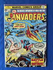 THE INVADERS #1 (Aug 1975) Marvel Bronze age classic, key first issue. Nice copy picture