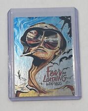 Fear And Loathing In Las Vegas Platinum Plated Artist Signed Trading Card 1/1 picture