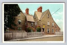 Salem MA-Massachusetts, The House the Seven Gables, Vintage Postcard picture