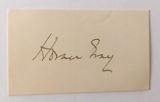 Horace Gray Signed Autographed 2.25 X 3.25 Card Full JSA Letter Supreme Court picture