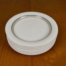 Vtg Arabia Finland Seita Arctica Salad/Side Plates 7 Piece Lot/Set 8 Inches picture