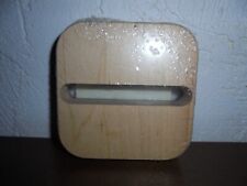 Longaberger Post It Note Stuck on You Basket Woodcrafts Lid Natural stain picture